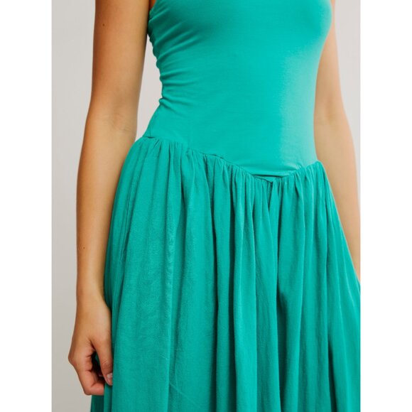 FREE PEOPLE Onda Tube Midi / Malachite Green - Picture 4 of 7